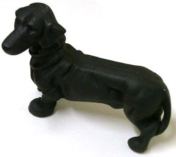 Cast Iron Dachshund Doorstop by GSM