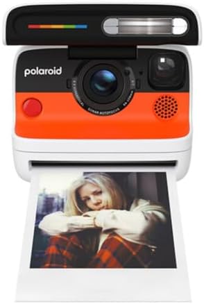 Polaroid Sonar Otomatik Odaklama ve Retro Tasarımlı Flip Anında Kamera (Beyaz) - Görsel 2