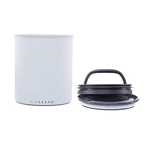 Image of Planetary Design Airscape Kilo Coffee Storage Canister - Large Food Container Patented Airtight Lid 2-Way Valve Preserve Freshness Holds 2.2 lb Dry Beans (Matte Gray)