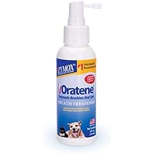Zymox Oratene Brushless Oral Care Breath Freshener for Dogs and Cats, 4oz