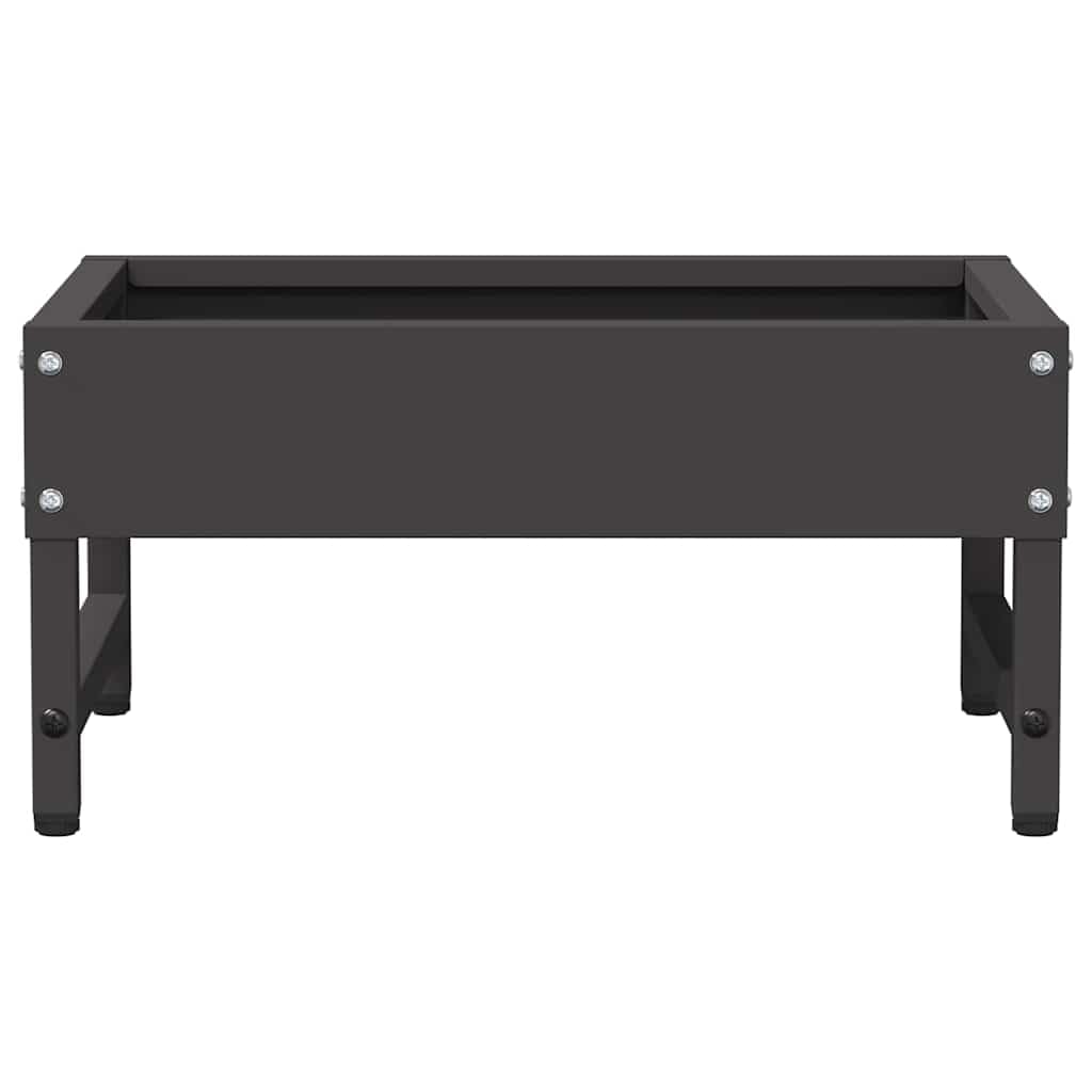 Mangiatoia per uccelli in acciaio laminato a freddo, 34 x 26 x 16 cm, resistente alle intemperie, con supporto per spiedini, per interni ed esterni, ideale come mangiatoia automatica