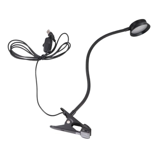 Lampe de lecture LED col de cygne pour lire au lit sans fatiguer les yeux