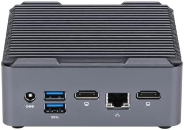 Fanless Mini PC J5005with 2*DDR4 Processor,Desktop Computer 16G RAM256G SSD