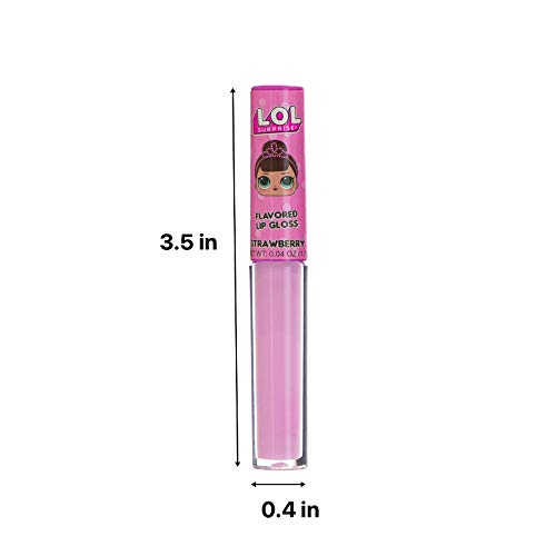 L.o.l Surprise! 14Pc Lip Gloss For Girls, Lol Lip Gloss Set Value Pack, 14 Assorted Fruit Flavored Lip Glosses, Non Toxic, Kid Friendly, Party Favors, Gift For Kids #TOP6