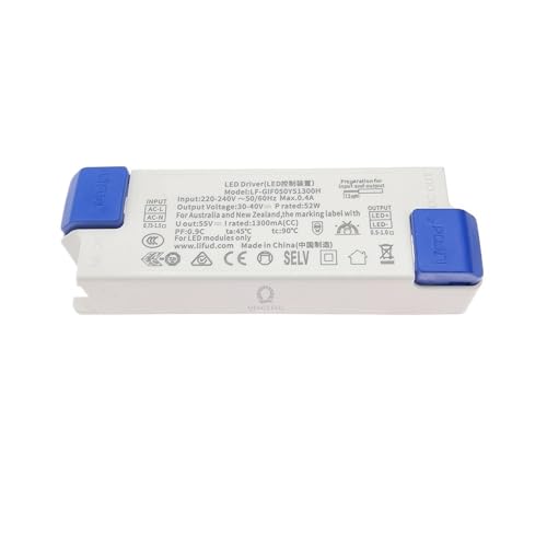 Pilote LED 25-40 V LF-GIF050YS1300H alimentation 40-60 W pour panneau