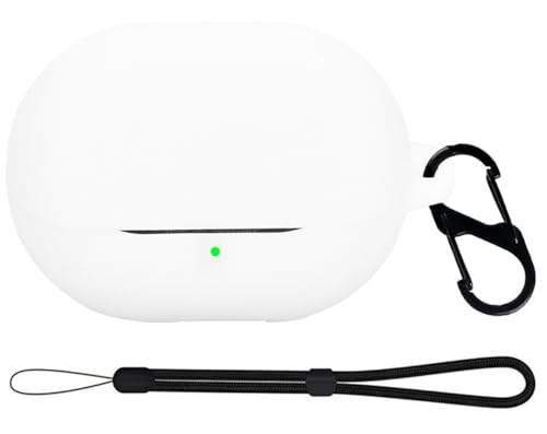 For SOUNDPEATS(サウンドピーツ) Air5 Pro ケース 保護カバー【ZENGZOUZ】SOUNDPEATS(サウンドピーツ) Air5 Pro カバー 全面保護カバー シリコンケース 軽量 カラビナ付き 紛失防止 装着充電可能 着脱簡単