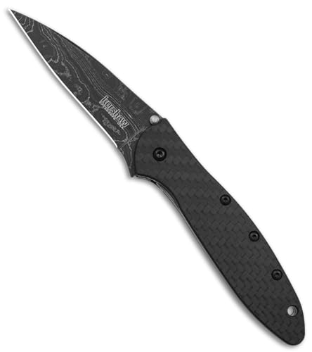 Kershaw - Leek Linerlock A/O CF Damascus