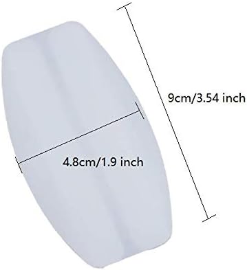 LASSUM 2 Pairs Soft Silicone Bra Strap Cushions Holder Non-Slip Pliable Shoulder Protectors Pads Bra Cushions Pads