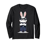 Polizistin Strafverfolgung Hase Osterhase Langarmshirt