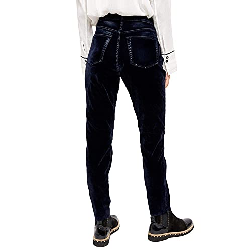 We The Free Womens Faux Suede Party Skinny Pants Black 26
