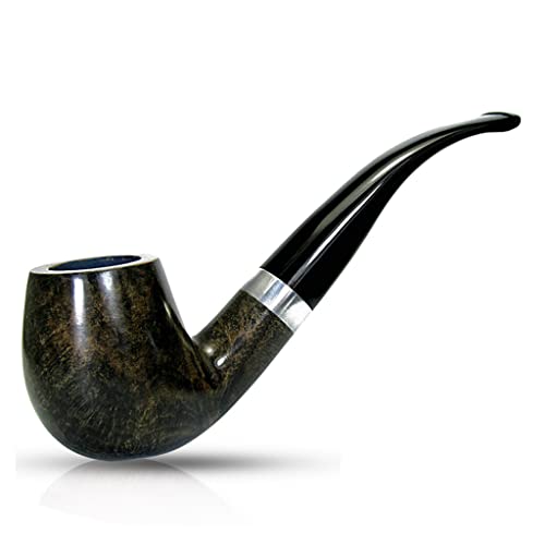 Zdz Braune Herren-tabakpfeifen, Vintage-Holz, Handgeschnitzt, 9 Mm, Filterpfeife, Männlich, Klassische Form, Filterpfeife Cover