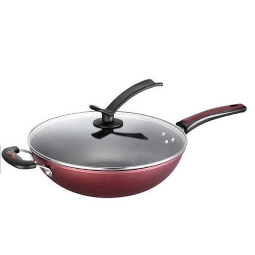 Wok grande con mango desmontable antiadherente miniatura 1