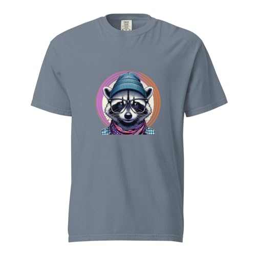 T-shirt raton laveur éclipse confortable grand format XL