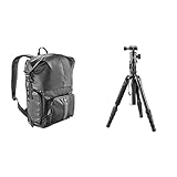 Kompaktes und leichtes Aluminium-Reisestativ mit Kugelkopf ideal für Systemkameras und kleinere DSLR-Kameras