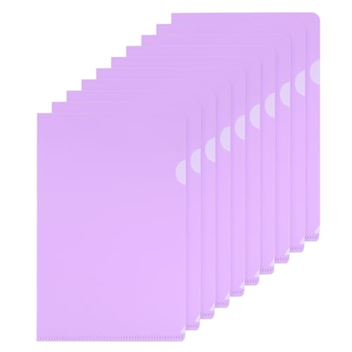 Pochette plastique A5 transparente type L PATIKIL pour organiser vos recettes de cuisine de tri