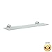 Phylrich DB100/25D Basic Polished Gold Antiqued 24 inch Glas