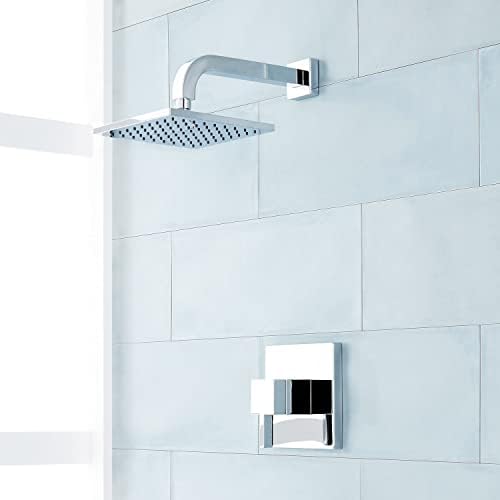 Signature Hardware 449859 Rigi Pressure Balanced Shower Only Trim Package - Less Valve - Chrome