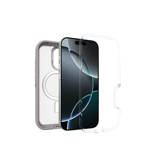 Coque Defender XT MagSafe iPhone 16 Pro antichoc robuste transparente