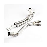 Per T-MAX Tmax 500 Tmax530 T-MAX 500 530 2010-2018 Scarico Moto Completo Tubo Collettore Con Scarico AJOHBM(1)