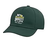 Ball Gigi Funny Baseball Softball Gigi Grandma Adjustable Printed Baseball Hat, Dark Green