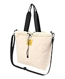 KiU キウ パデッドドロストトートバッグ PADDED DRAWSTRING TOTEBAG 防水 撥水 キルティング マザーズバッグ 大容量 ショルダー 巾着 シンプル おしゃれ かわいい カジュアル アウトドア 秋冬 アイボリー K475-967