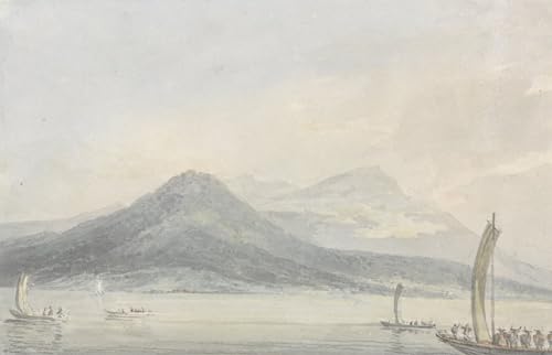 Affiche Toile Lac Majeur Turner - Impression d'art portrait décoration murale 60x90cm