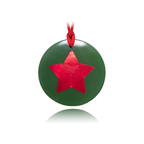 Colgante de orgonita con estrella roja Cover