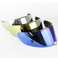 Shkalacar Helmvisier Ersatz für HJC RPHA11 RPHA70 Helm, Integralhelm Visier UV-Beständig, Beschlagfrei und Kratzfest, Motorrad Gesichtsschutz Helmzubehör(Silber) – Ansicht 8