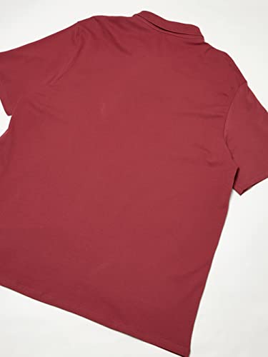 Basicamente. Polo, Camisa Masculino, Marsala, G3 Plus Size