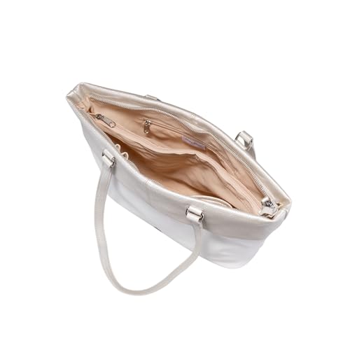 Sac cabas métallique GERRY WEBER Keep In Mind un accessoire chic argenté