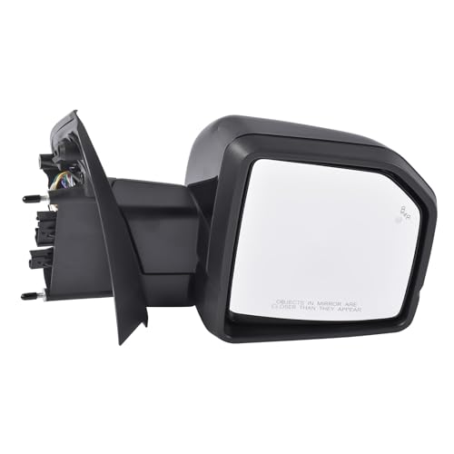 Right Side Heated Power Folding Adjust Mirror w/Memory Replacement for 2015-2020 Ford F-150 F150 XL XLT, Blind Spot Detection in Glass #FL3Z17682PB, FO1321575 GELUOXI by GELUOXI - Image 4