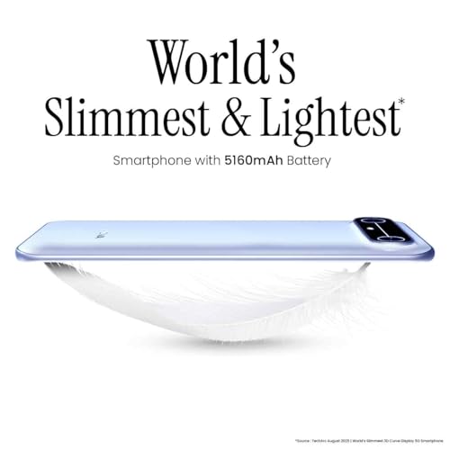 Image of Pova Slim 5G (Sky Blue, 8GB+128GB)