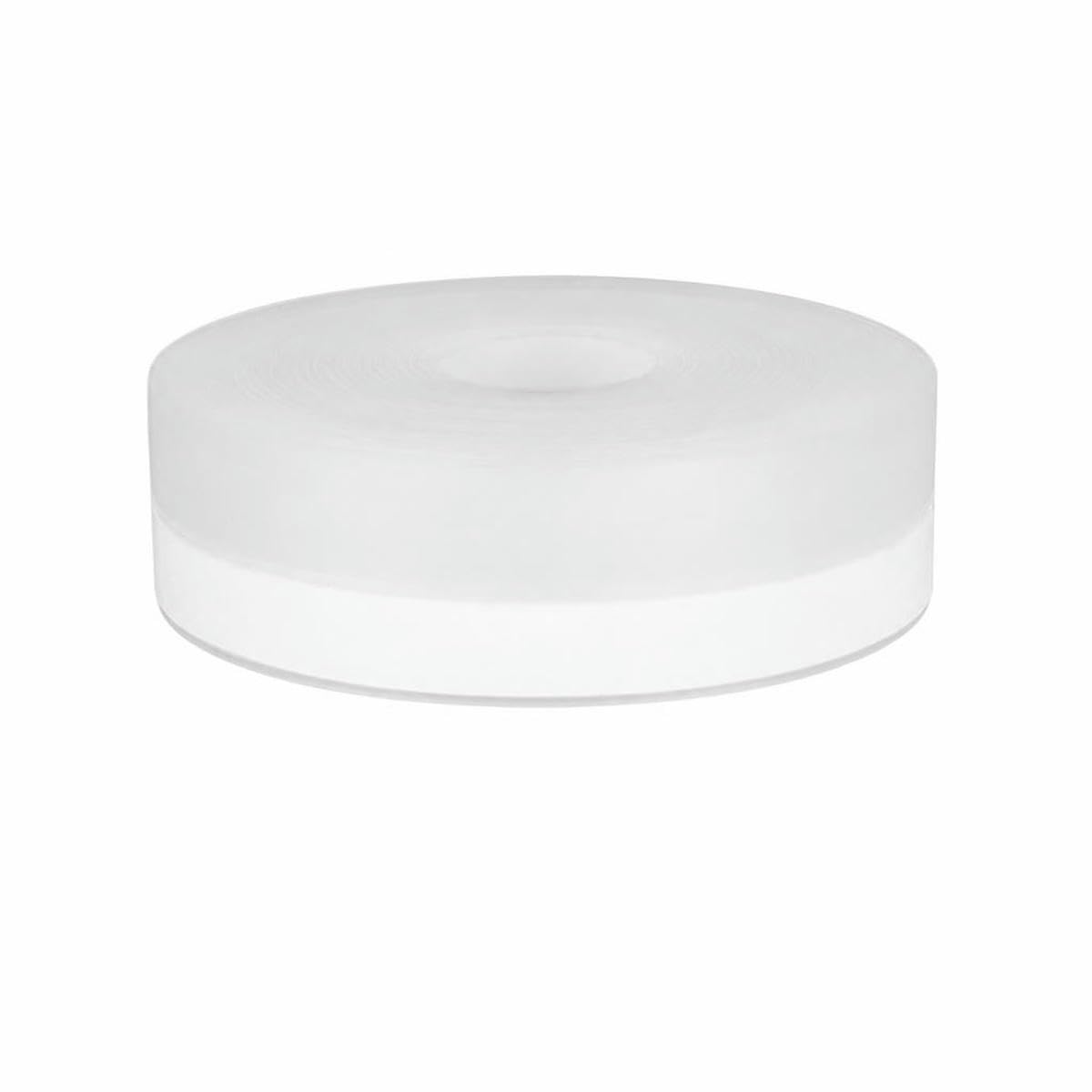 Silicone Weather Stripping Seal Door Tape, Weatherproof Soundproof for Door Frame or Window Bathroom Shower Glass Gaps-Clear 25mmx5m