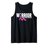 Camisa de concienciación sobre el cáncer de tiroides - Guerrero del cáncer de tiroides Camiseta sin Mangas