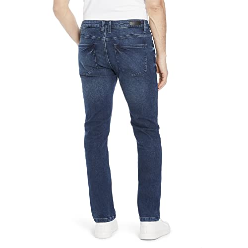 Kenneth Cole Mens Jeans Slim Fit - Mens Stretch Jeans - Blue Jeans For Men Slim Fit (Bethune, 34X30) #TOP1
