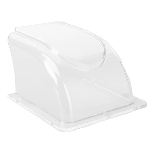 Akozon Lluvia de Plástico para el Timbre, Cubierta de Accesorio de Control de Acceso Protector Impermeable Escudo de Agua Transparente