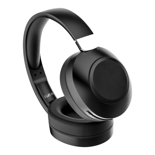 RCA Wave-54 Wireless Over-Ear Bluetooth Headphones, Hi-Res Audio, Deep Bass, Noise Cancelling, Bluetooth 5.3, Foldable Headset with Mic, 12H Playtime, Comfortable for Travel, Work & Gaming - image 1