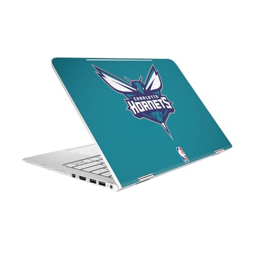 Vinyle HP Spectre Pro X360 G2 Charlotte Hornets bleu sarcelle logo