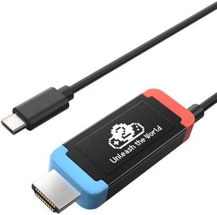 （21:00時点） Switch 2 ドック付き 「21.0.0」対応 Lemorele 高耐久アルミ合金 USB C HDMI変換ケーブル 4K@60Hz PD100W 急速充電【2026 改良型 · 接続安定】switch1/2兼用 直接テレビ出力対応 過電流 過熱保護 ドックなし スイッチ2/OLED/Switch(2017)用 2m 持ち運び便利 軽量 小型ドッキングアダプター