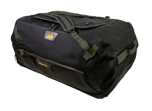 Image of Muddy Outdoors DV8 100L Waterproof Duffle Bag Black /Peat Moss