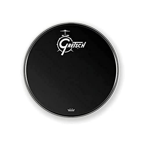 Gretsch Bassdrum Head, Pelle Per Grancassa, Ambassador Ebony 20'', Grdheb20