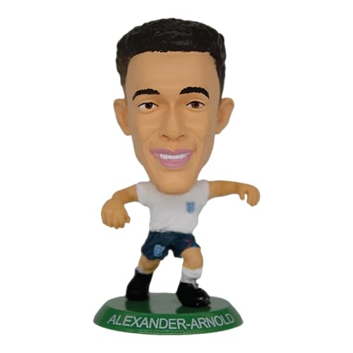 Imballaggio: Blister. England FA - Statuetta di calcio TRENT ALEXANDER-ARNOLD, Bianco / Blu Scuro / Verde, Taglia Unica