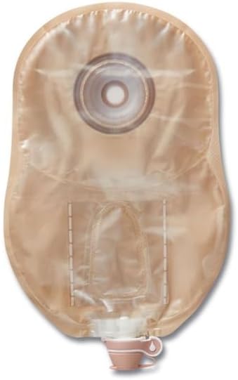 Miniatura 2 de Hollister 8415 CeraPlus - Sistema de descarga de urostomía suave convexo de 1 pieza de 9 pulgadas, apertura de tamaño predimensionado de 1-18
