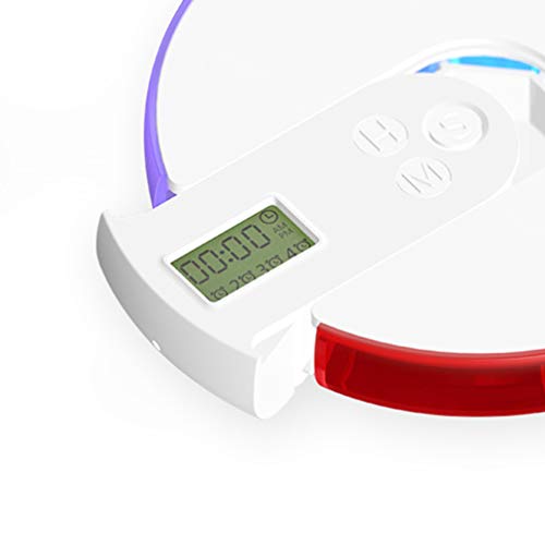 DOITOOL 1PC Estojo de comprimidos portátil digital digital inteligente eletrônico para crianças mais