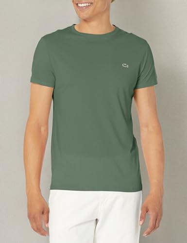 Image of Lacoste Men's Short Sleeve Pima Jersey Crew Neck Tee