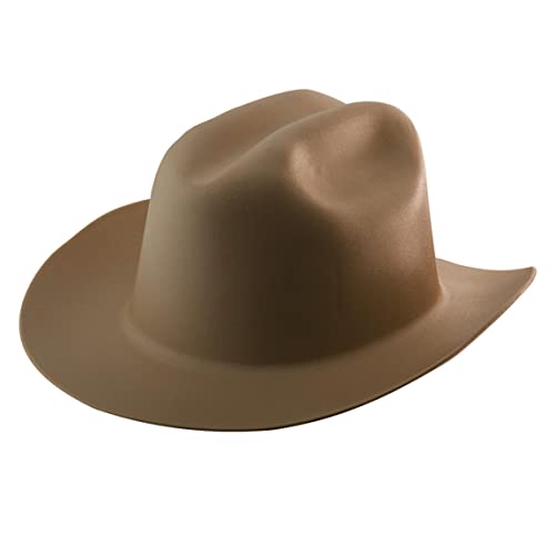 Jackson 19502 Western Outlaw Hard Hat,Tan,1/Ea #TOP11
