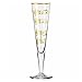 RITZENHOFF 6031006 Champagne Glass 200 ml - Goldnacht Duett Best of 2022 Series, Pack of 2 with Real Gold - Made in Germany