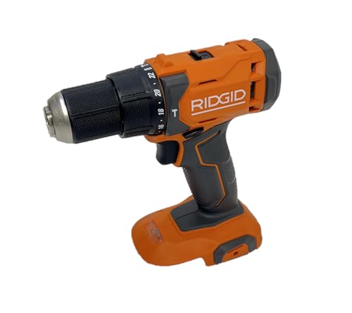 RIDGID 18V 1/2 in. Hammer Drill/Driver R860012 (Bare Tool) by RIDGID - Used condition - Image 7