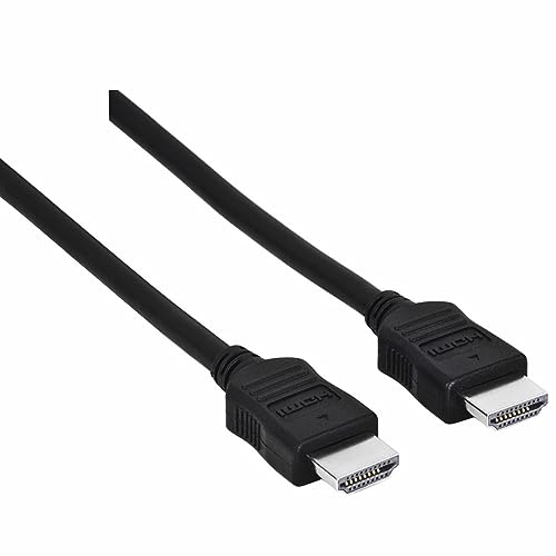 Hama HDMI Kabel 1,5 m lang (High Speed HDMI Cable, ARC, Monitorkabel mit hochwertigem Kunststoffmantel, Verbindung von PC/Notebook mit Monitor, TV, Beamer, Playstation, XBOX)