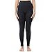Indera Women's Combed Cotton Raschel Knit Thermal Underwear Pant, Black, Medium
